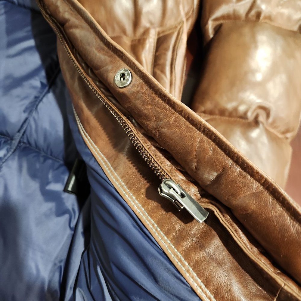 Regency - Lamarque Collection - Quilted Leather Jacket - Picture 13 of 13